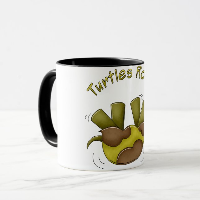 Turtles Rock Mug (Front Left)