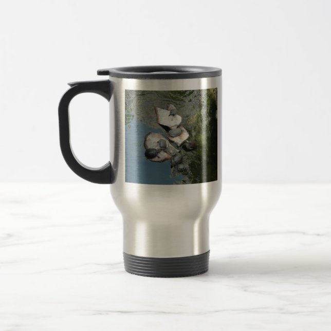 Turtles Tortoises Travel Mug (Left)