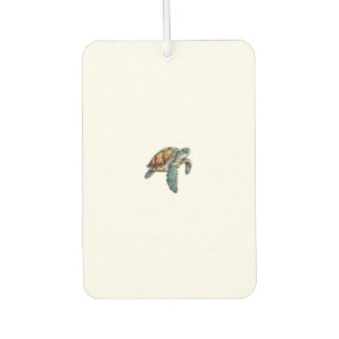Turtles Underwater Design For Divers Air Freshener