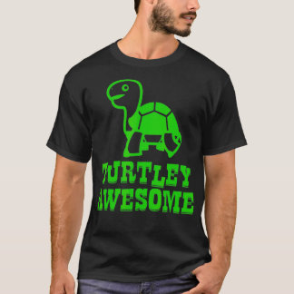TURTLEY AWESOME Funny Turtle Lover  Boys Girls Kid T-Shirt