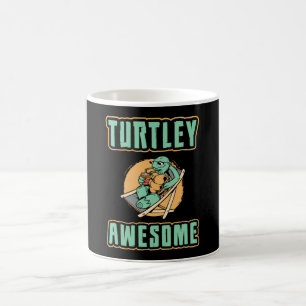 Turtley Awesome Turtle Lover Turtles Funny Gift Coffee Mug