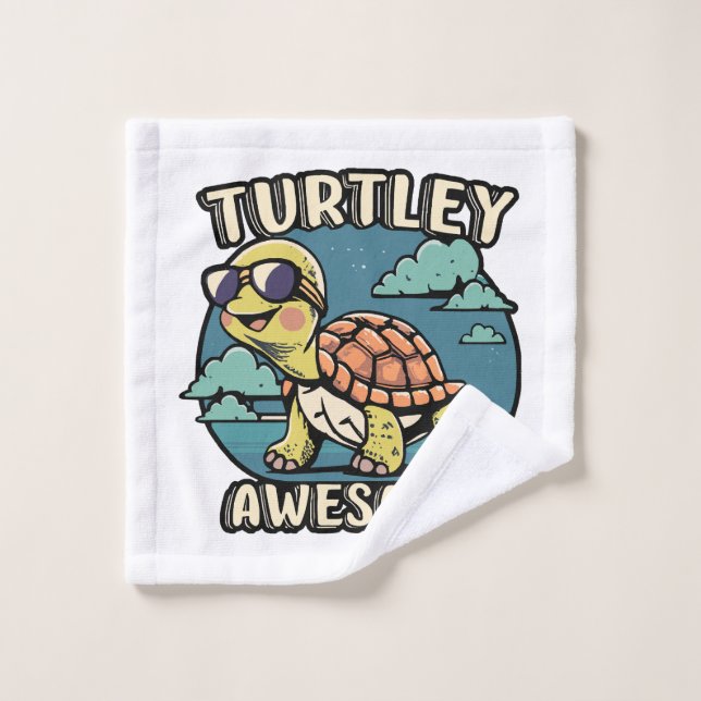 Turtley Awesome  Wash Cloth (Wash Cloth)