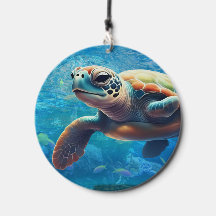 Turtley Chill - Tortue de mer Serenity pacifique