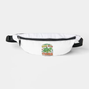 Turtley Done With Third Grade Turtle School Shirt_ Fanny Pack