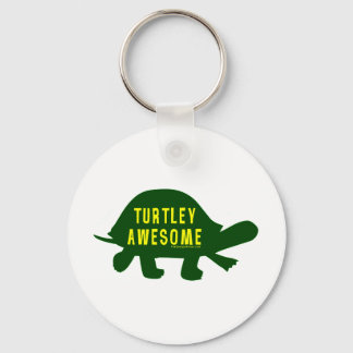 Turtley Totally Awesome Keychain