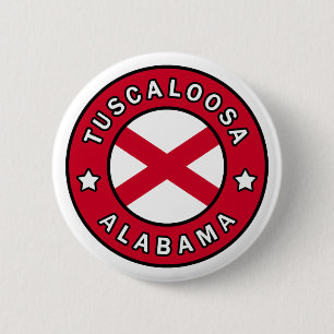 Tuscaloosa Alabama 2 Inch Round Button