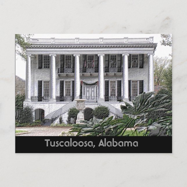 Tuscaloosa Alabama - postcard (Front)