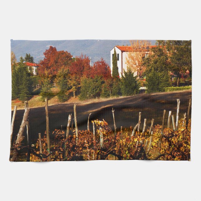 Tuscan Countryside Kitchen Towel (Horizontal)