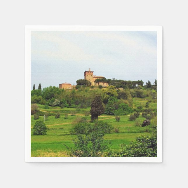 Tuscan Countryside Napkin (Front)
