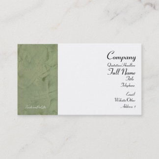 Tuscan Green Business Cards
