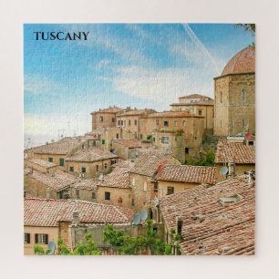 Tuscan Hillside Village Tuscany Italy Jigsaw Puzzle
