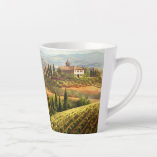 Tuscan Holiday 1 Latte Mug