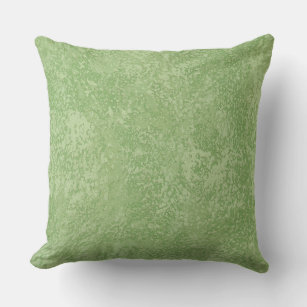 Tuscan Marmorino Green Throw Pillows