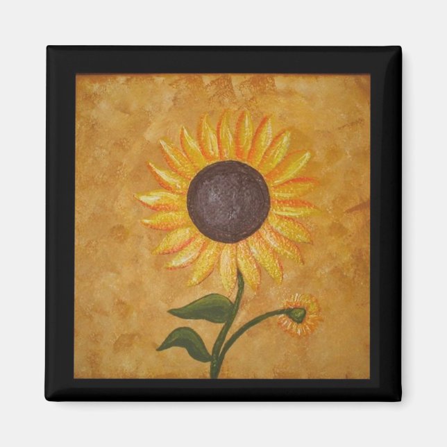 Tuscan Sunflower Magnet (Front)