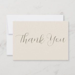 Tuscan Villa Thank You Card