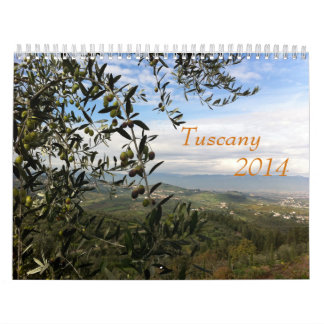 Tuscany 2014 Calendar