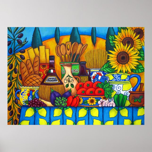 Tuscany Delights Print, 33x24 Value Poster Paper (Front)