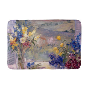 Tuscany Floral Bath Mat