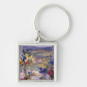 Tuscany Floral Keychain