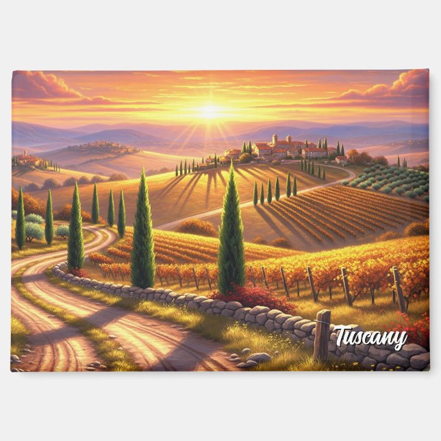 Tuscany Italian Villa  Magnet (Front)