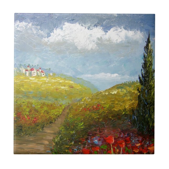 Tuscany Italian Village Tile (Front)