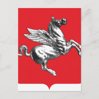 Tuscany (Italy) Coat of Arms Postcard
