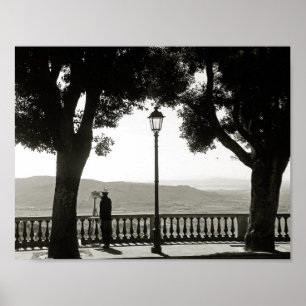 Tuscany. Italy. Cortona Poster