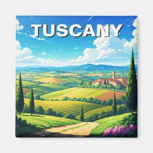 Tuscany Italy Countryside Magnet