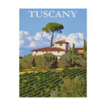 Tuscany Italy Italian Villa Retro Vintage Travel