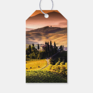 Tuscany, Italy - landscape photograph Gift Tags