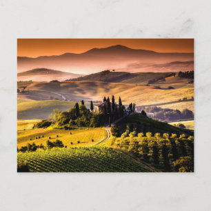 Tuscany, Italy landscape photograph Postcard