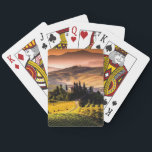 Tuscany, Italy landscape. Playing Cards<br><div class="desc">Tuscany,  Italy beautiful landscape.</div>