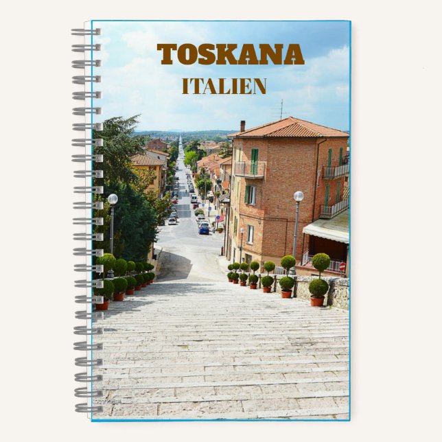 Tuscany-Italy Notebook (Front)