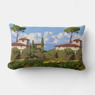 Tuscany Italy Poster Lumbar Pillow