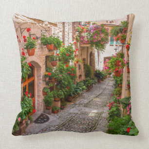 Tuscany Italy Throw Pillow