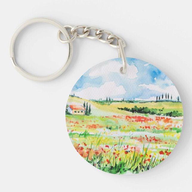 Tuscany Keychain (Front)