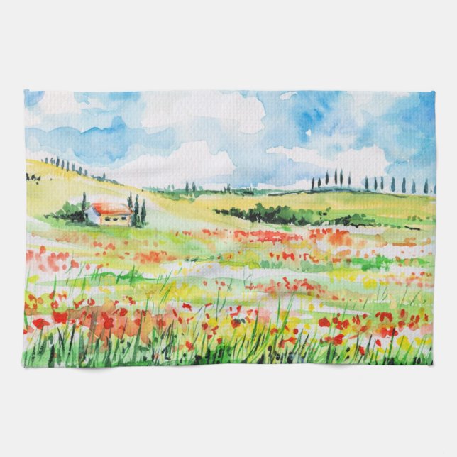 Tuscany Kitchen Towel (Horizontal)