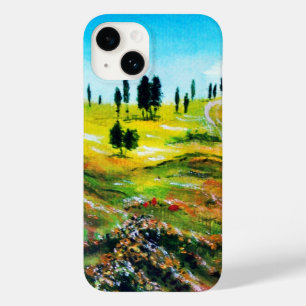 TUSCANY LANDSCAPE WITH POPPIES Case-Mate iPhone 14 CASE