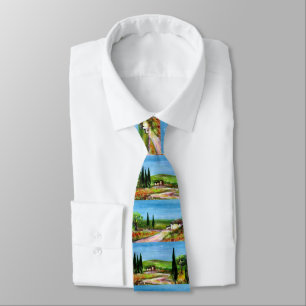 TUSCANY LANDSCAPES TIE
