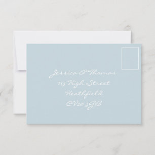 Tuscany Meditteranean Style RSVP Card
