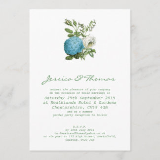 Tuscany Meditteranean Style Wedding Invitation