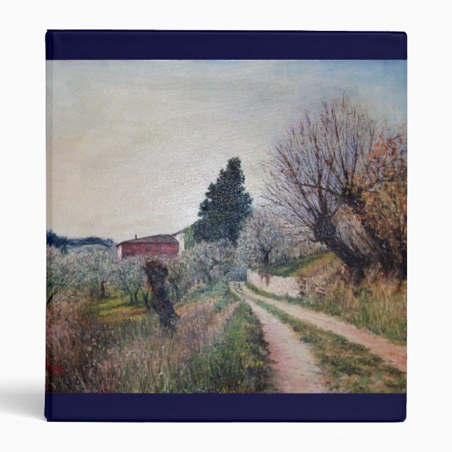 TUSCANY MEMORIES -EARLIEST SPRING IN VERNALESE BINDER (Front)