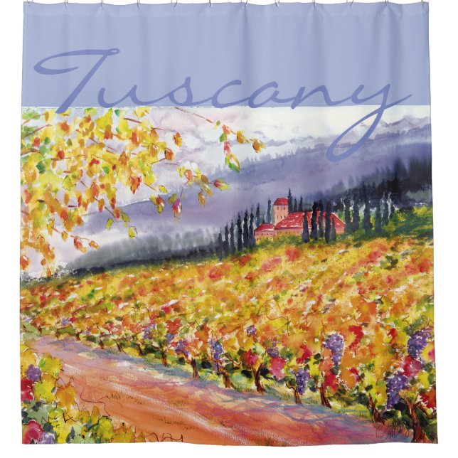 Tuscany Shower Curtain (Front)
