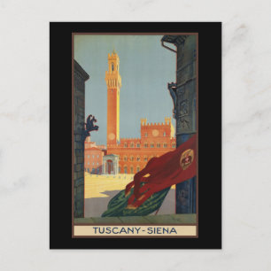 Tuscany Siena Postcard