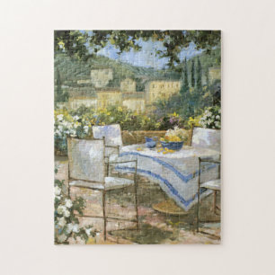Tuscany Terrace Jigsaw Puzzle