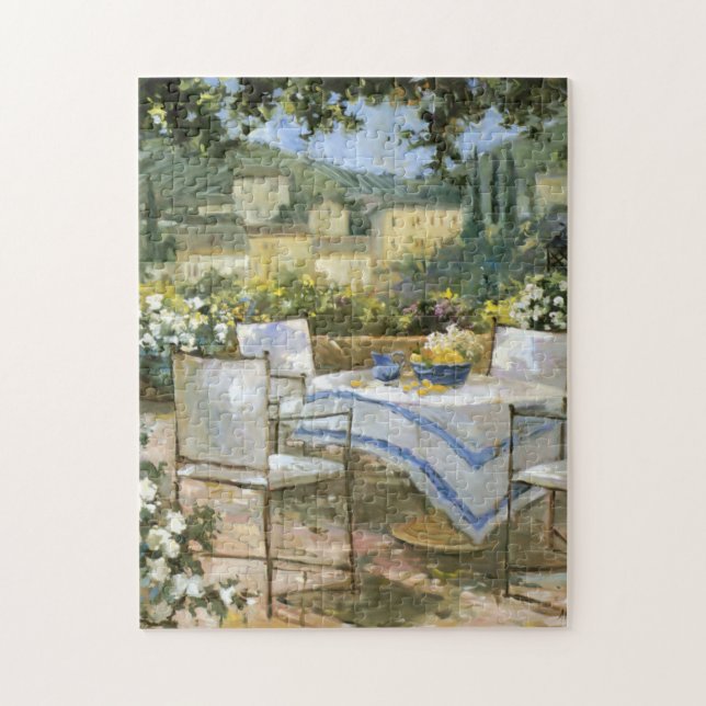 Tuscany Terrace Jigsaw Puzzle (Vertical)