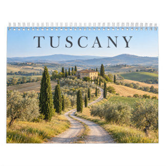 Tuscany Through the Seasons Calendar