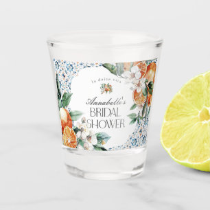 Tuscany Tile Italian Bridal Shower Favour Barware Shot Glass