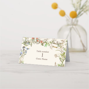 Tuscany Watercolor Italy Destination Wedding Place Card