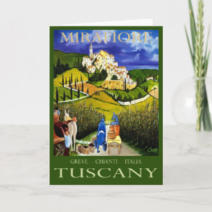 TUSCANY WINE CARD